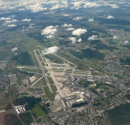 Flughafen Zürich: Aktuell sind weniger Anflüge möglich.