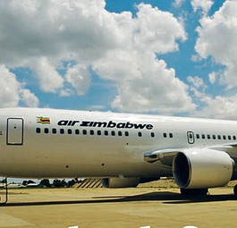 Maschine von Air Zimbabwe: Ganze Flotte am Boden.