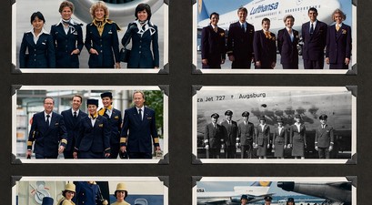 Das Uniform-Familienalbum von Lufthansa: Welche Periode fanden Sie am stylischsten?