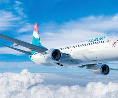 Boeing 737 Max in den Farben von Luxair: Die Fluglinie hat jetzt vier Bestellungen offen.