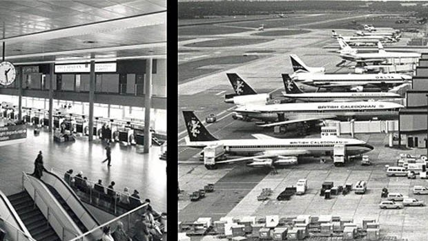 Der Flughafen Gatwick wurde 1958 als Alternative zu Heathrow eröffnet. Zuvor war er lange Zeit nur noch für die Privatfliegerei und die Armee verwendet worden.