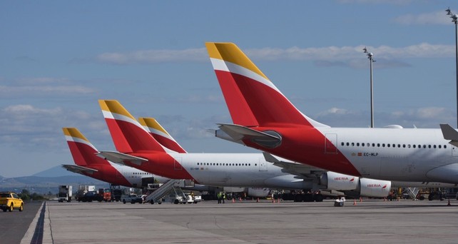 Flugzeuge von Iberia: Die Langstreckenflotte soll bis 2030 um mindesten 14 Flugzeuge wachsen.