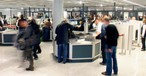 Kontrollen am Flughafen Frankfurt: Bei US-Flügen gibt es weitere Checks am Gate.