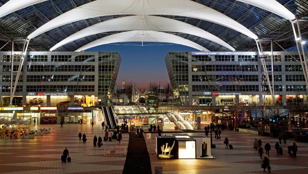 Platz 3: Der Münchener Flughafen hat Amsterdam wieder überholt und wurde erneut zum besten Flughafen Europas gewählt - dank Mitarbeiterfreundlichkeit und dem VIP-Terminal