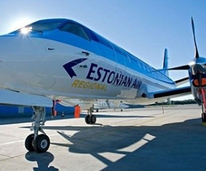 Flieger von Estonian: Die Flotte halbiert sich.