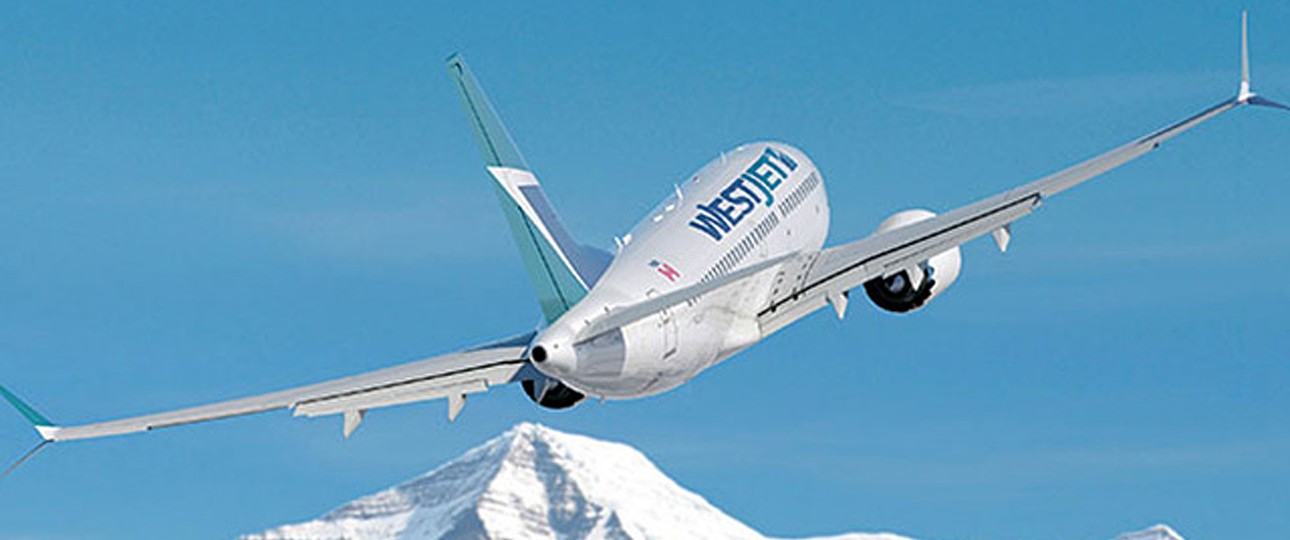 Boeing 737 Max von Westjet: Die Airline braucht weniger Flieger.