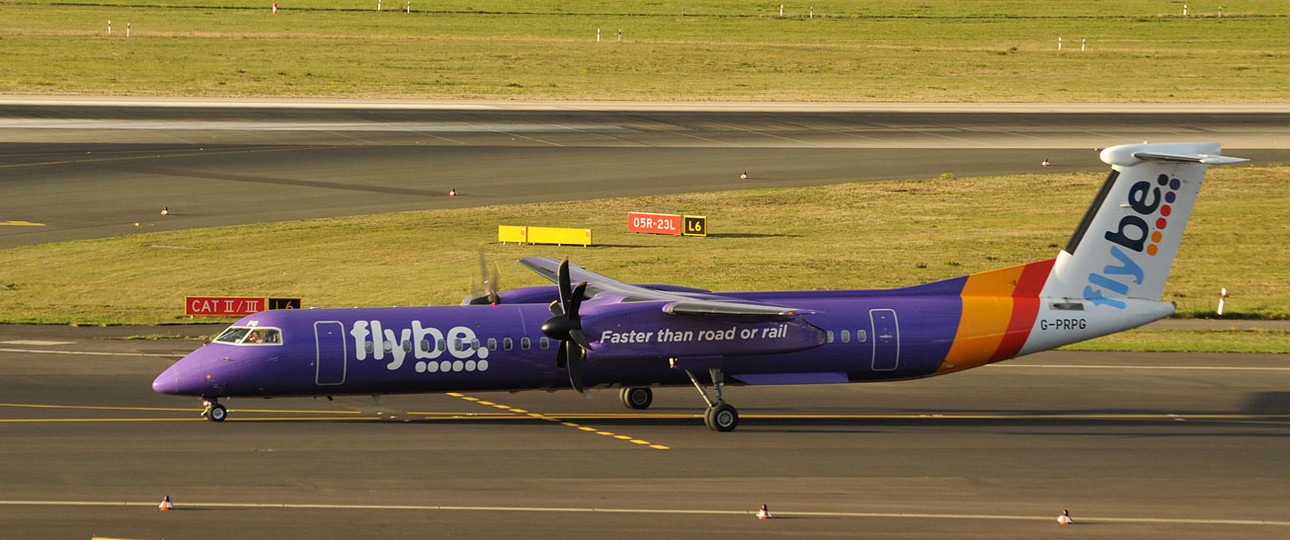 Flugzeug von Flybe: Es gibt einen neuen Interessenten.