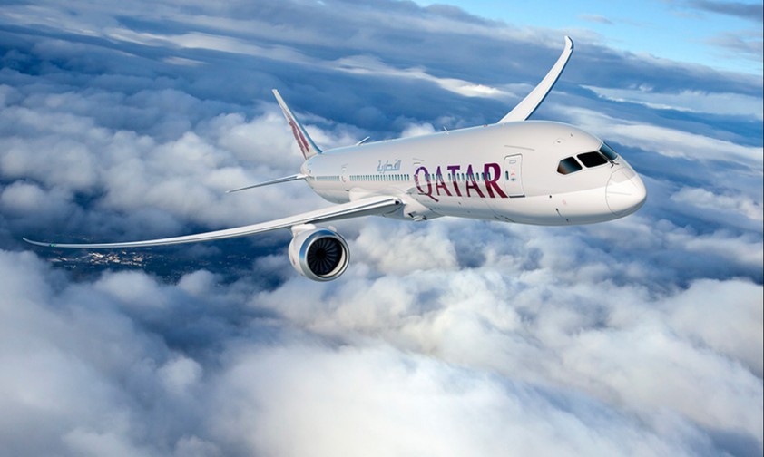 Dreamliner von Qatar Airways: Ziemlich viel unterwegs zwischen den Jahren.