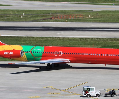 Die OY-RUE: Danish Air Transport verabschiedet die MD-83 im Oktober.