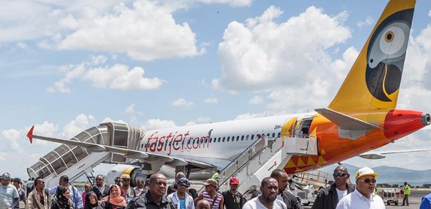 Fastjet-Flieger: Sollen Afrikanern billige Reisen ermöglichen.