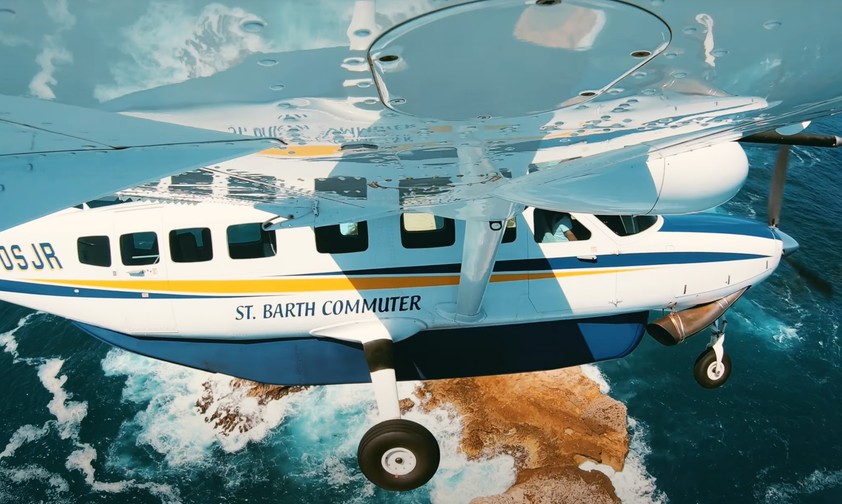 Rund 31 Kilometer weit fliegt St. Barth Commuter von St. Barthelemy nach Saint Martin.