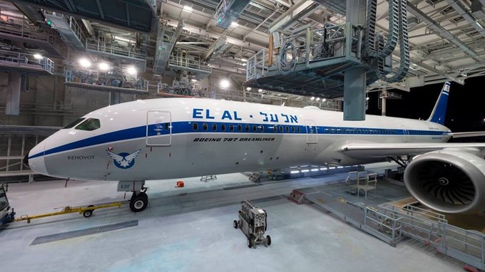 Es ist die sechste Boeing 787 von El Al.