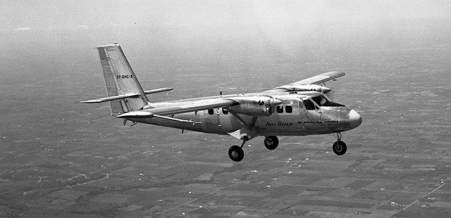 Am 20. Mai 1965 hob die DHC 6 Twin Otter zu ihrem Erstflug ab.