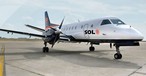 Saab 340 von Sol Líneas Aéreas: Die Airline gab am 15. Januar 2016 auf.