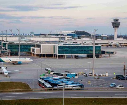 Das neue Pier von Terminal 1 in München: Gezielt auch auf arabische Gäste ausgerichtet.