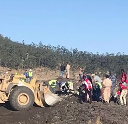 Ethiopian-Wrackteil erinnert an Lion-Air-Unglück