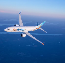 Boeing 737 Max von Flydubai: Darf nicht abheben.
