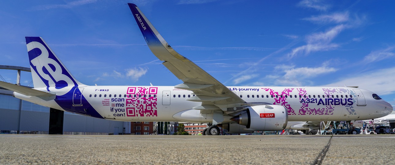 Airbus A321 XLR: Eurowings hat ein Auge draus geworfen.