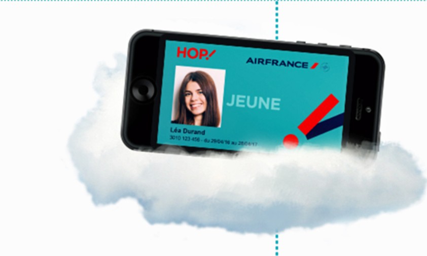Carte Jeune von Hop: «BahnCard» fürs Flugzeug.