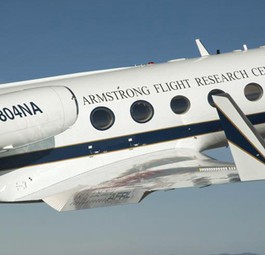 Gulfstream mit den neuen Tragflächen: Bessere Aerodynamik