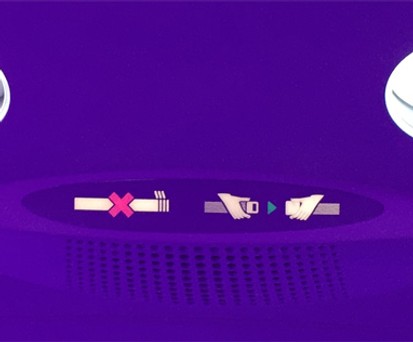 Anschnallzeichen: Manchmal respektieren Passagiere sie nicht.