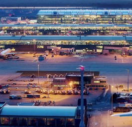 <strong>Platz 6: </strong>Vereinigtes Königreich: 20.906 Starts pro Woche. Hier zu sehen, der Flughafen London-Heathrow.