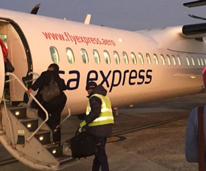 Flieger von South African Express: Bei der Regionalairline geht gar nichts mehr.