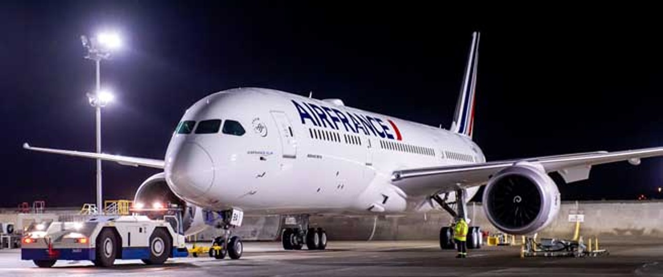 Dreamliner von Air France: Es fehlen Piloten.