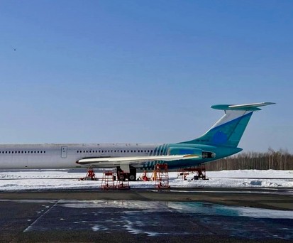 Iljuschin Il-62 von Rada Airlines: Das Flugzeug soll bald wieder abheben.