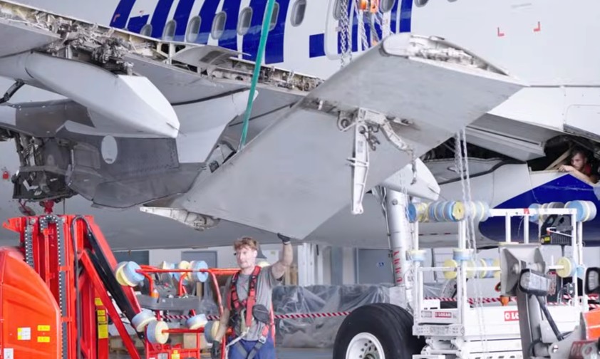Airbus A320 Neo wird bei Tarmac Aerosave zerlegt: Das Unternehmen erweitert seine Zerlegungskapazitäten.
