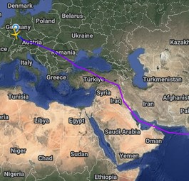 lufthansa frankfurt delhi lh760 30042025