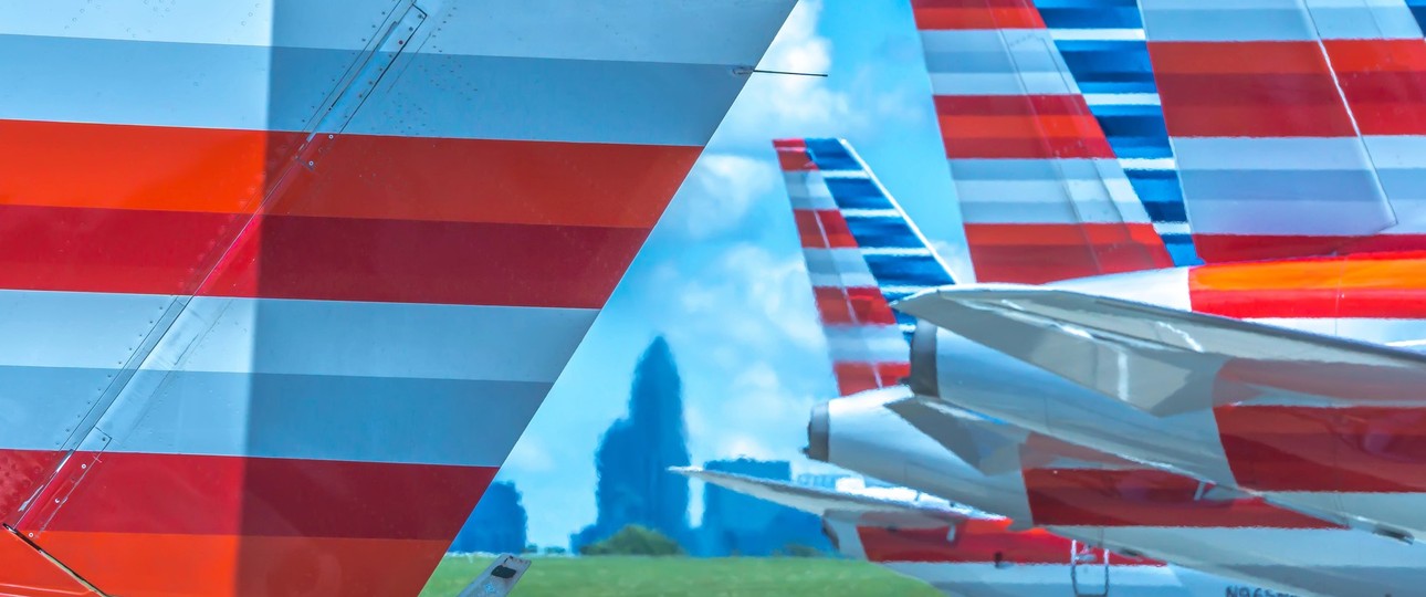 Flugzeuge von American Airlines: Die Airline setzt auf mehr Premium und ein größeres Netzwerk.