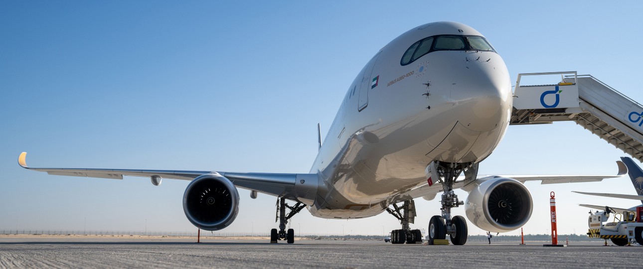A350-1000 von Etihad Airways: Jetzt will die Airline auch Airbus-Frachter.