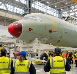 first airbus a321 neo moulding in toulouse