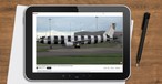 condor airbus a320 eintracht frankfurt tablet