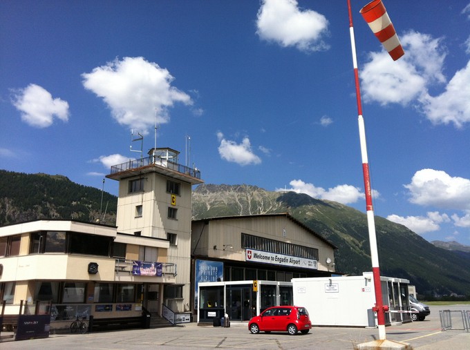 So präsentiert sich der Engadin Airport heute: Die Infrastruktur ist veraltet.