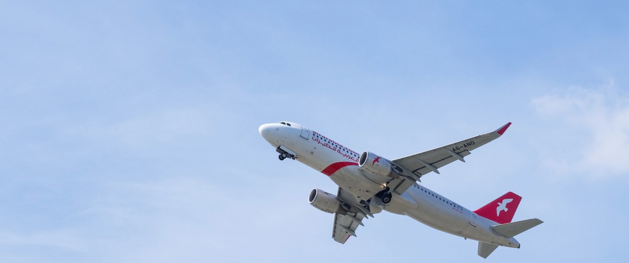Airbus A320 von Air Arabia: In Catania hat es am 20. September einen ernsten Zwischen falln gegeben.