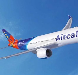 Airbus A330-900 Neo in den Farben von Aircalin: Bald nach Asien unterwegs.