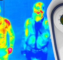 Temperaturscanner: Zwei Wochen lang wird es in Heathrow Terminal  2 getestet.