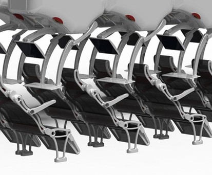 Für jeden ein eigener Bereich: Die AirGo-Sitze.