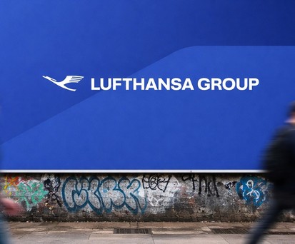 lufthansa group neuer markenauftritt plakat