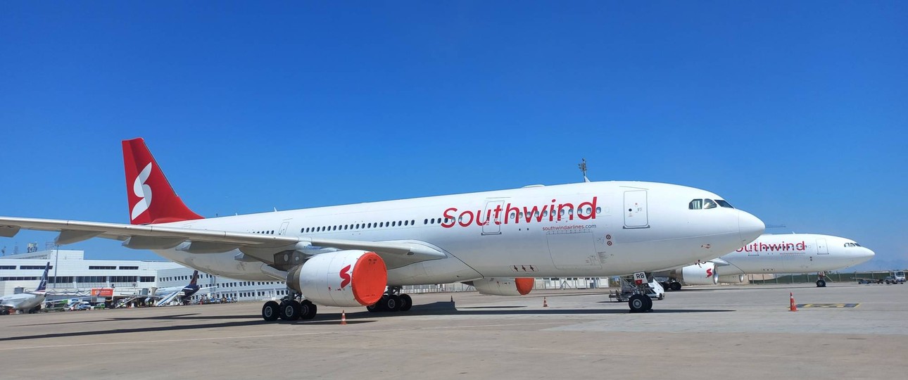 Zwei A330-200 in der Lackierung von Southwind Airlines: Die Fluggesellschaft wurde von US-Behörden sanktioniert.