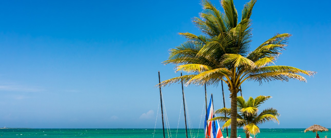Strand von Varadero: Der Weg dorthin führt über Frankfurt.
