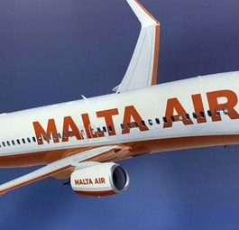 Darstellung des Designs von Malta Air: Erinnert an die andere Ryanair-Tochter Lauda.