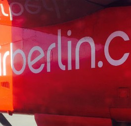 Turbopropmaschine von LGW: Die Airline fliegt für Air Berlin.