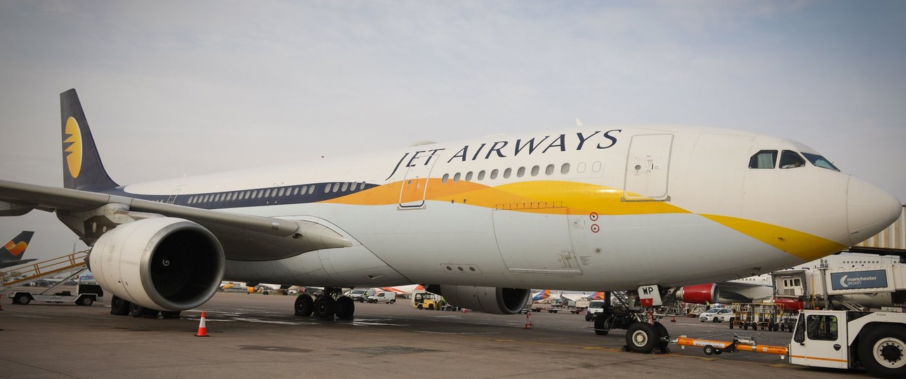 Jet-Airways-Flieger: die Airline hat Probleme.