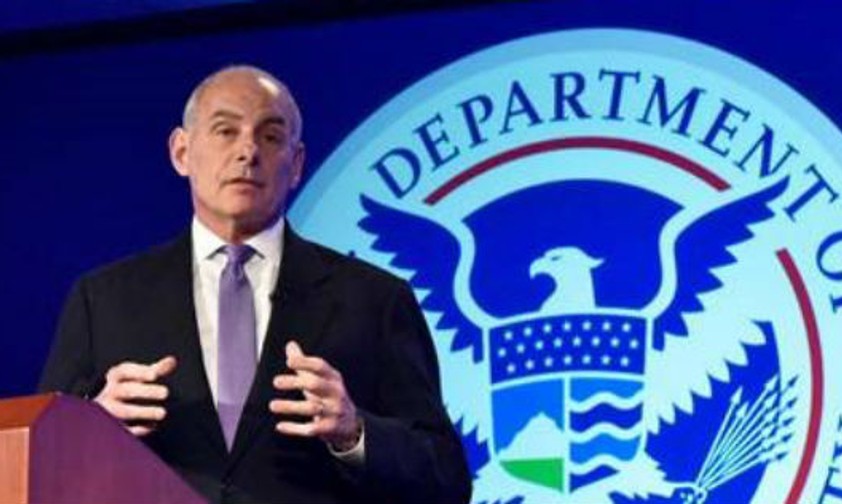 US-Innenminister Kelly: Er traf Airlinevertreter.