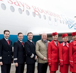 Die letzte Fokker-Crew von Austrian Airlines: Aus uns Schluss.
