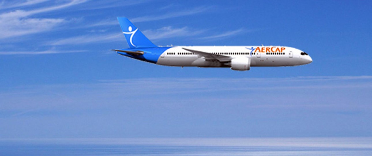 Dreamliner in den Farben von Aercap: Das Unternehmen besitzt nun eine Flotte von fast 1400 Flugzeugen.