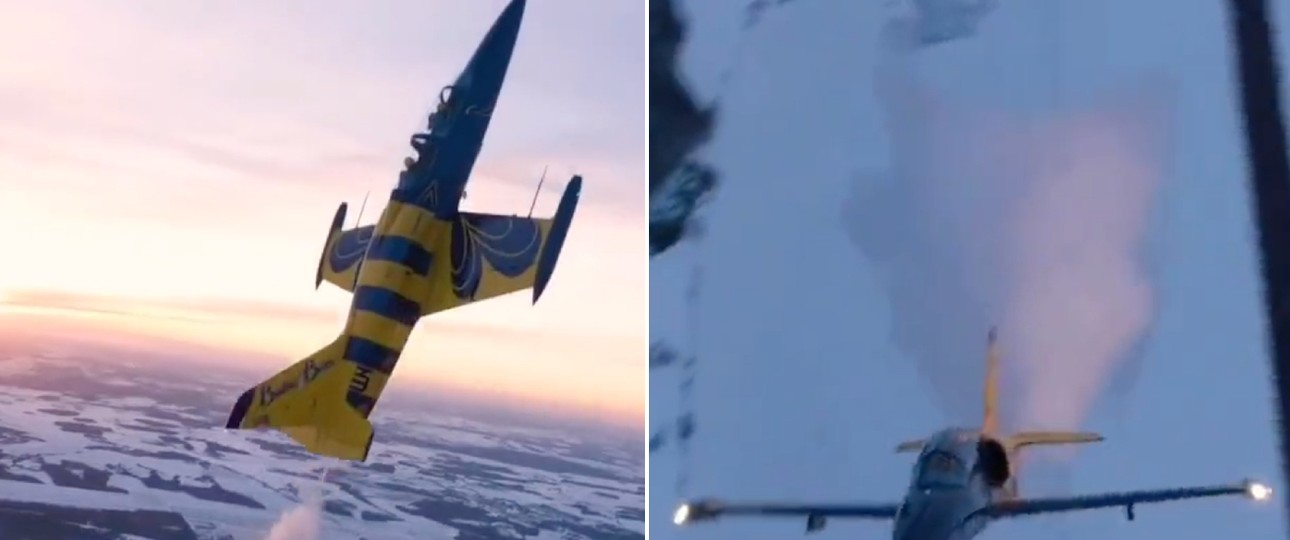 Screenshots aus dem spektakulären Video: Sie finde es am Ende des Artikels.